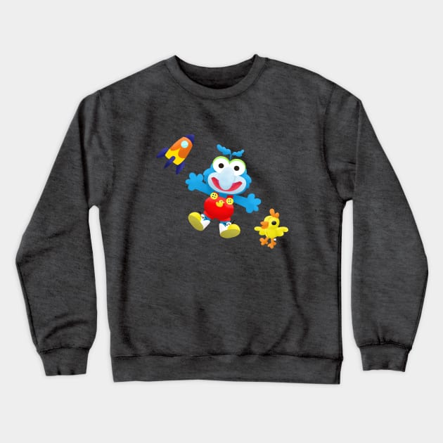 When your room looks kinda weird - Gonzo Crewneck Sweatshirt by TheGreatJery